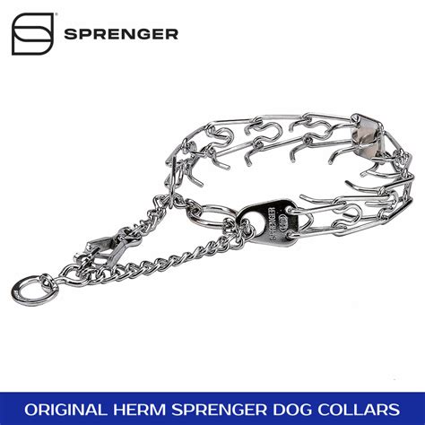 2.25 herm sprenger prong collar.